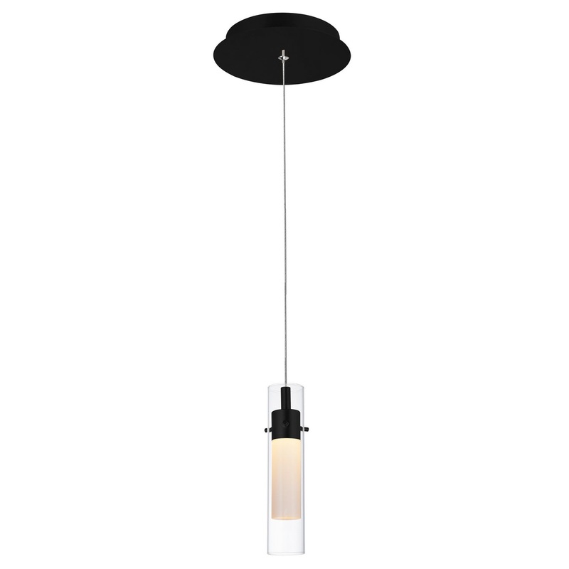 Olinda LED Mini Pendant in Black