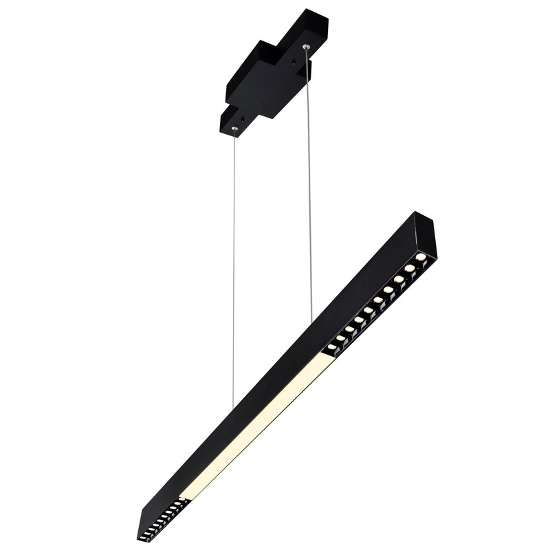 Pienza LED Chandelier in Black