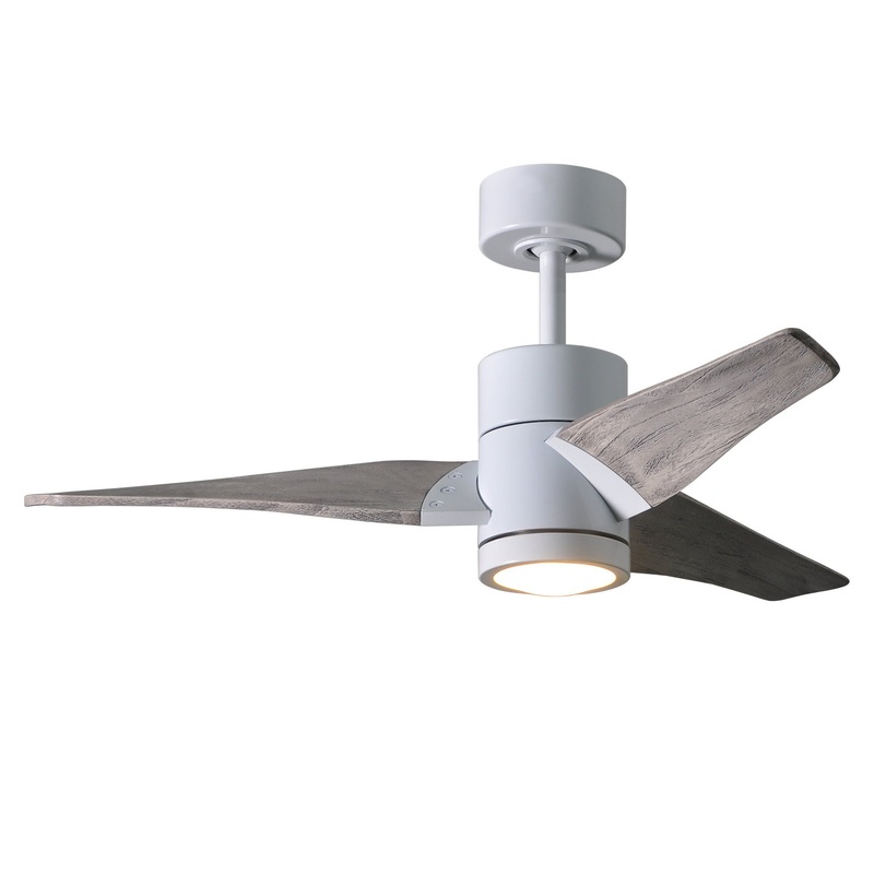 Super Janet 42``Ceiling Fan in Gloss White