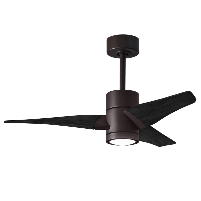 Super Janet 42``Ceiling Fan in Textured Bronze