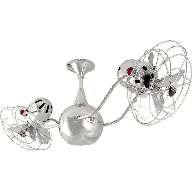 Vent-Bettina 42``Ceiling Fan in Polished Chrome