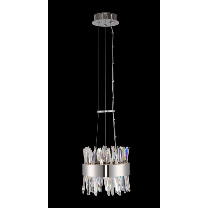 Glacier LED Mini Pendant in Chrome