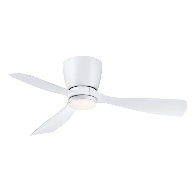 Klinch 44"Ceiling Fan in Matte White