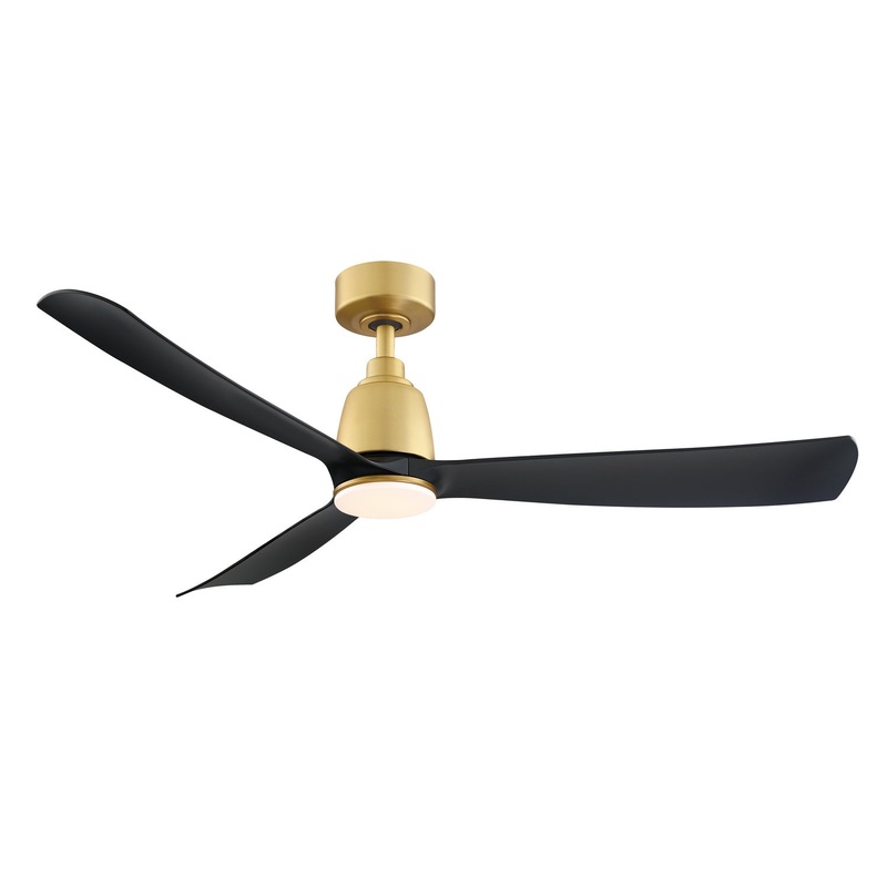 Kute 52 52"Ceiling Fan in Brushed satin Brass