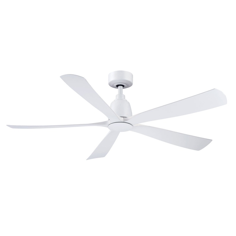 Kute5 52 52"Ceiling Fan in Matte White
