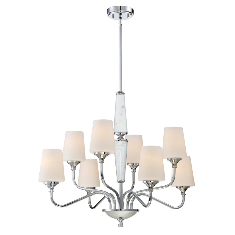 Lusso Chandelier in Chrome