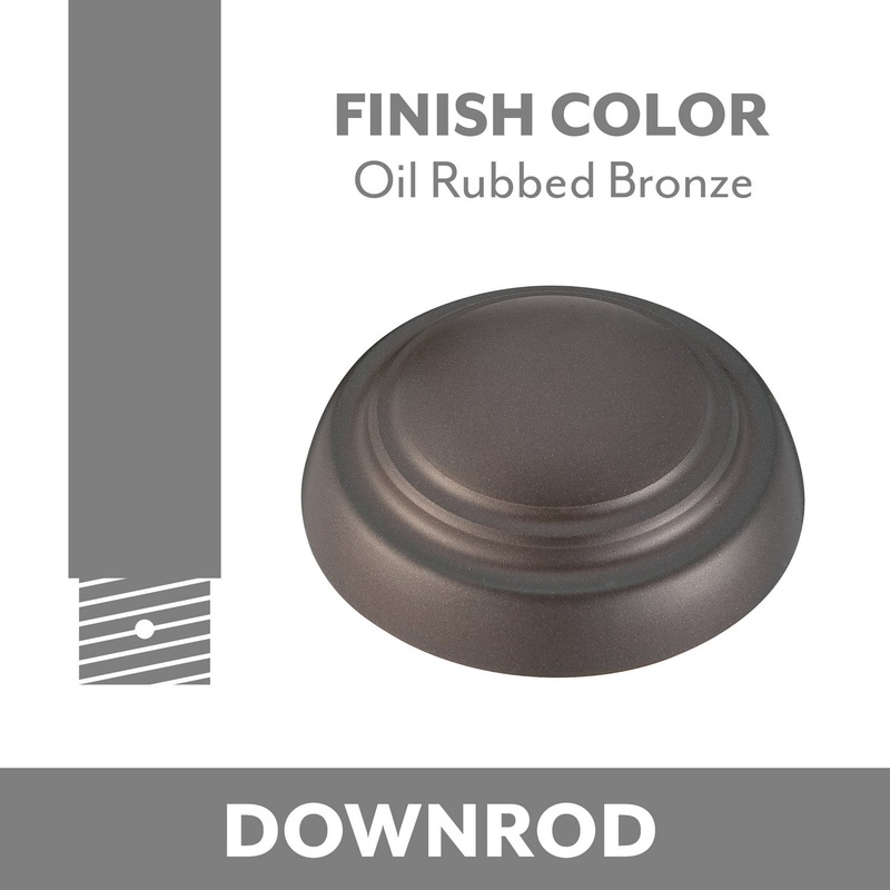 Minka Aire Ceiling Fan Downrod With Wire And Connector in Oil Rubbed Bronze