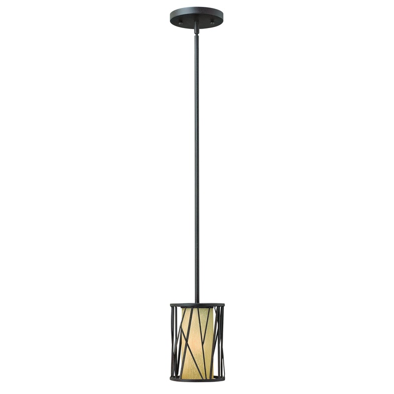 Nest One Light Pendant in Oil Rubbed Bronze