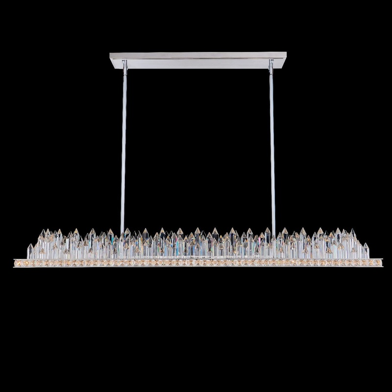 Orizzonte LED Island Pendant in Chrome