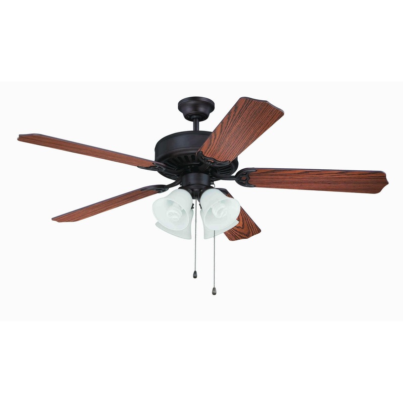 Pro Builder 203 52``Ceiling Fan in Aged Bronze Brushed