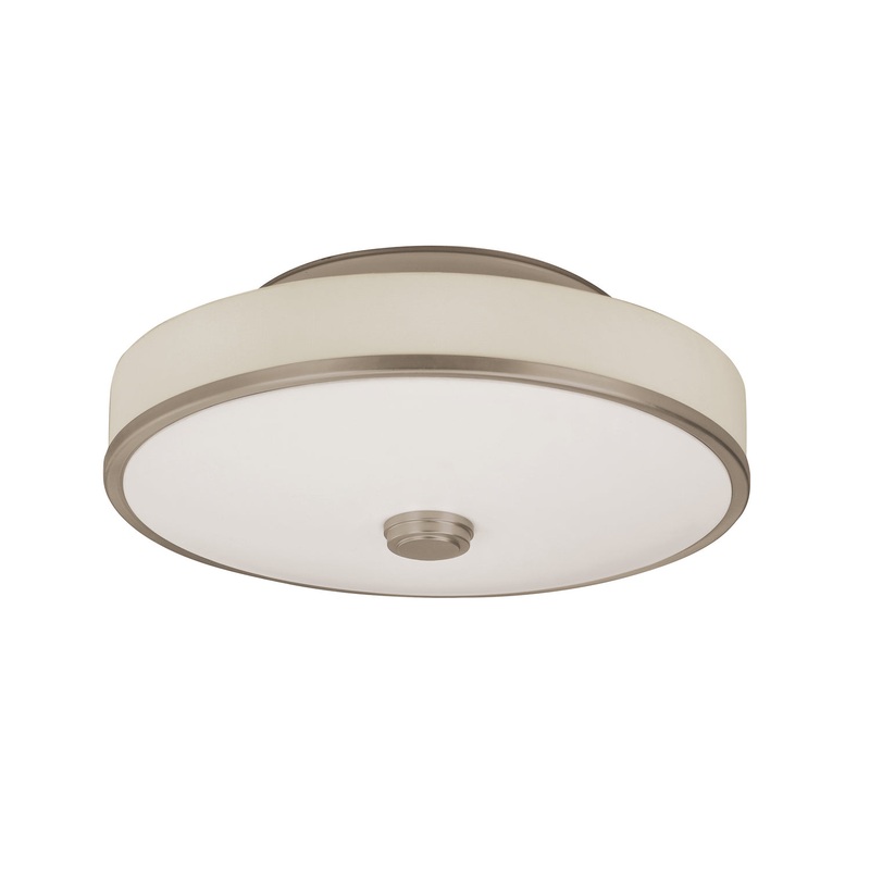 Sheridan Semi-Flush Mts. - Drum Shade