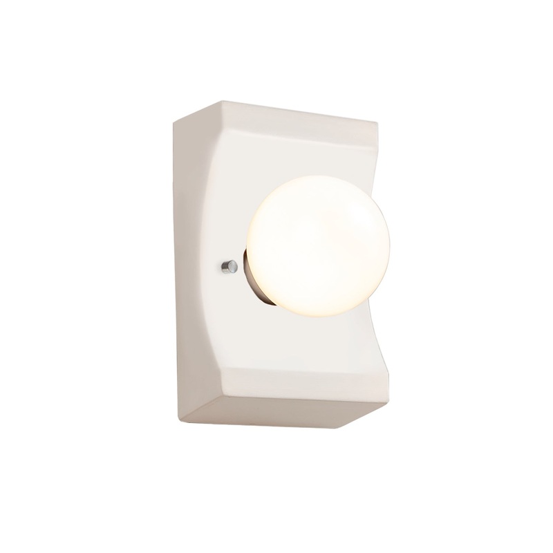 Ambiance One Light Wall Sconce in Matte White