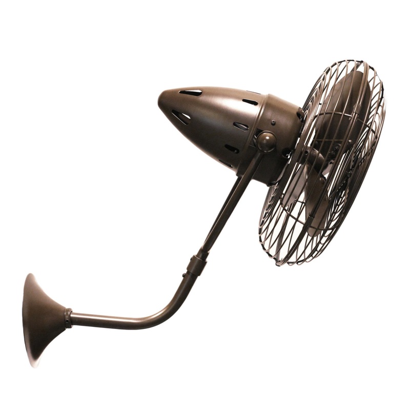 Bruna Parede 19``Wall Fan in Bronzette
