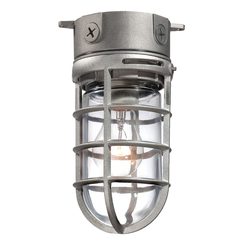 Ceiling Mount in Satin Nickel