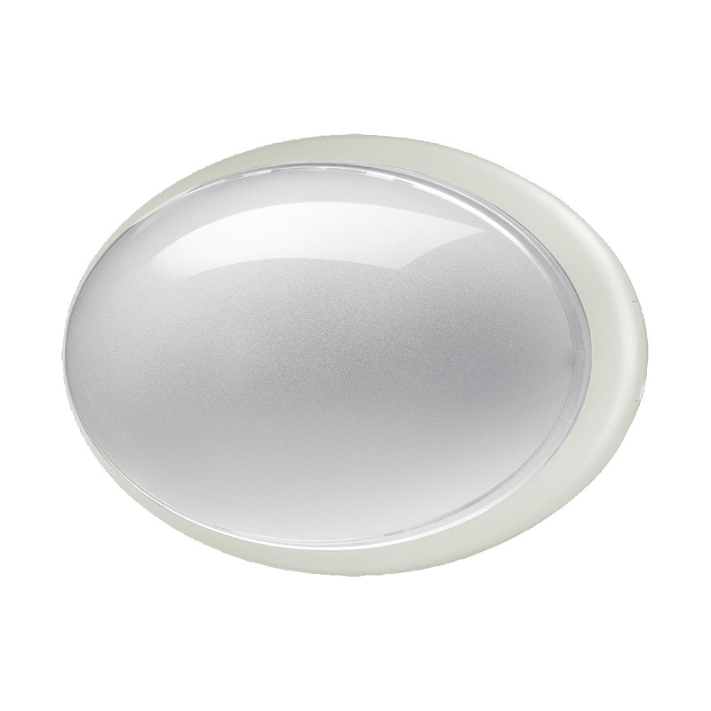 Class Oval One Light Wall Sconce in White