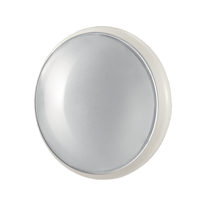 Class Round One Light Wall Sconce in White