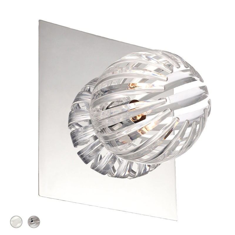 Cosmo One Light SCONCE in Chrome