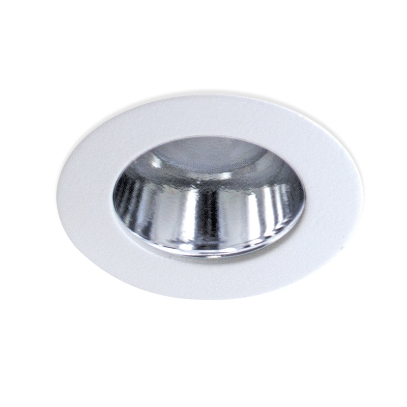 LED Recessed in Chrome