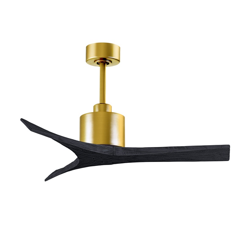 Mollywood 42``Ceiling Fan in Brushed Brass