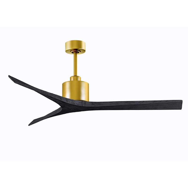 Mollywood 60``Ceiling Fan in Brushed Brass