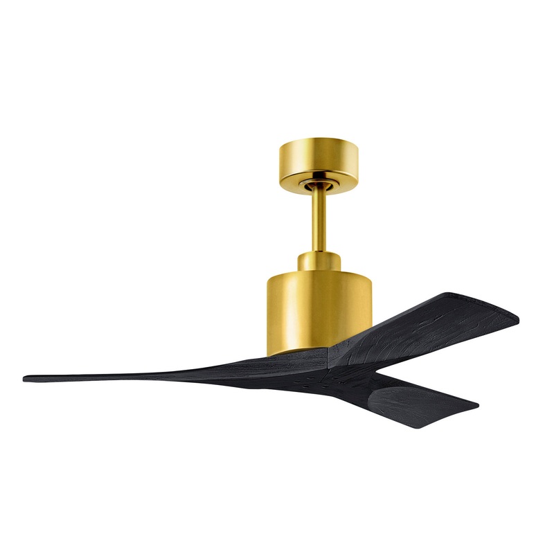 Nan 42``Ceiling Fan in Brushed Brass