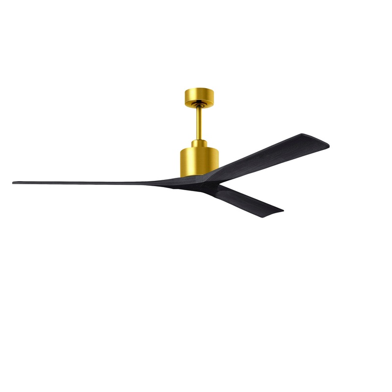Nan XL 72``Ceiling Fan in Brushed Brass