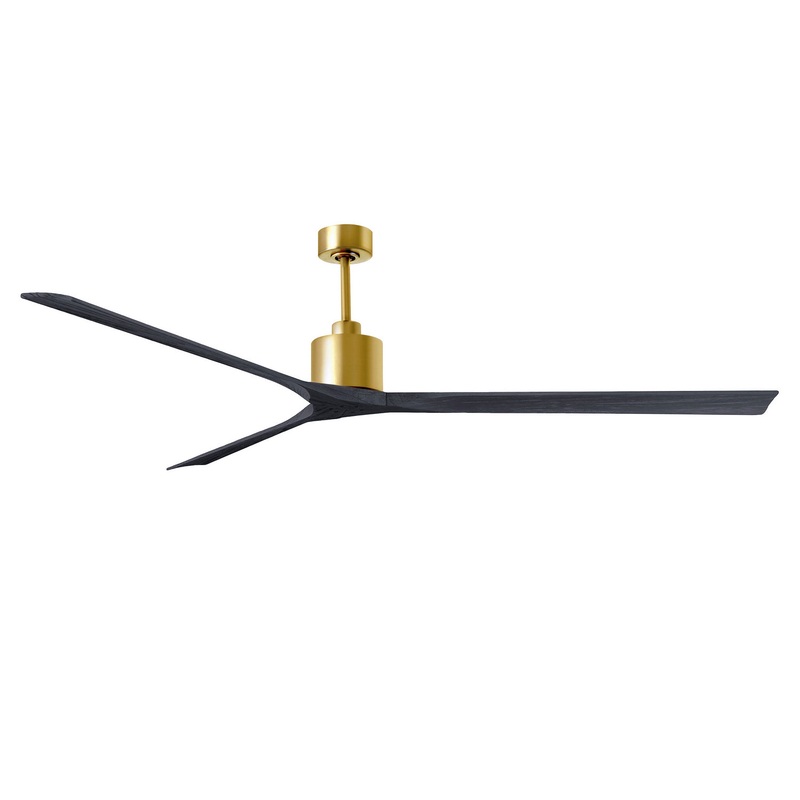Nan XL 90``Ceiling Fan in Brushed Brass