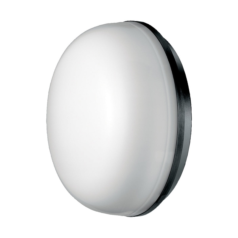 Optima One Light Wall Sconce in Black