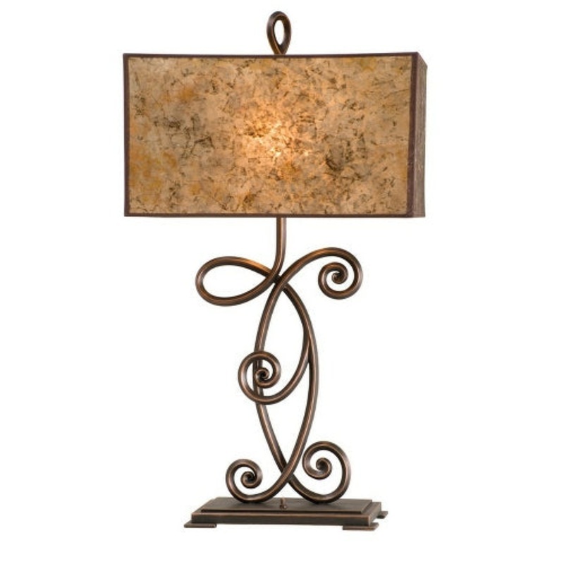 Windsor Two Light Table Lamp in Antique Copper