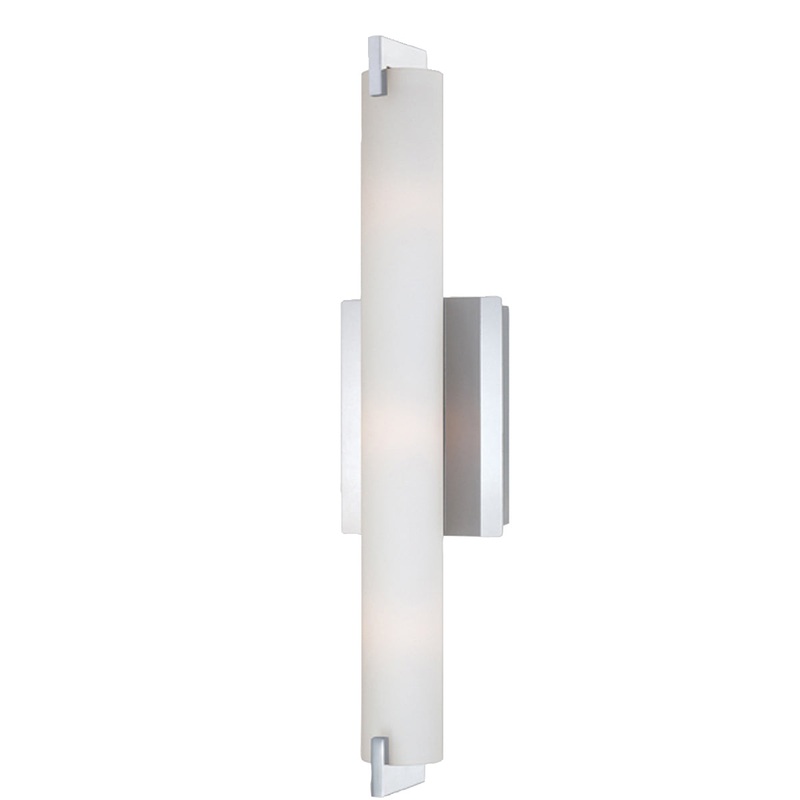 Zuma Three Light Wall Sconce in Chrome