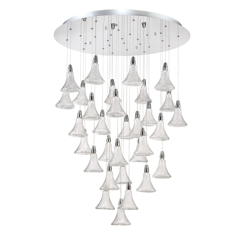 Alta 31 Light CHANDELIER in Chrome