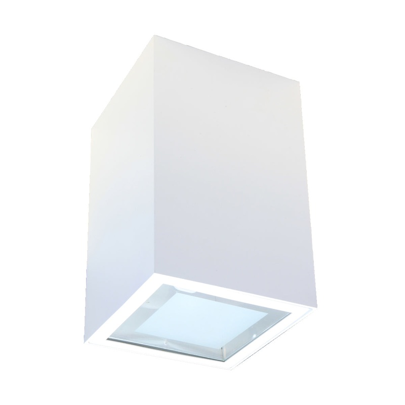 Flushmount One Light Flushmount in White