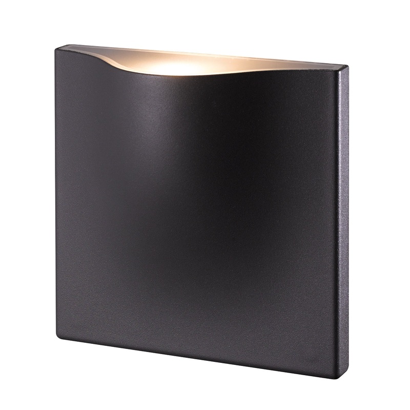 Haven LED Outdoor Wall Mount in Graphite Grey
