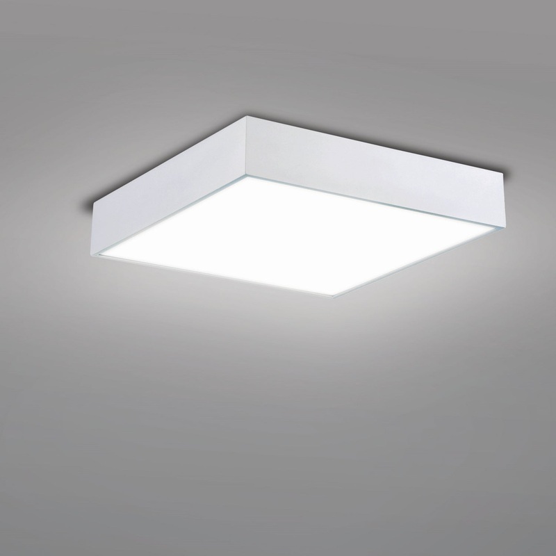 Mac LED Flush Mount in White