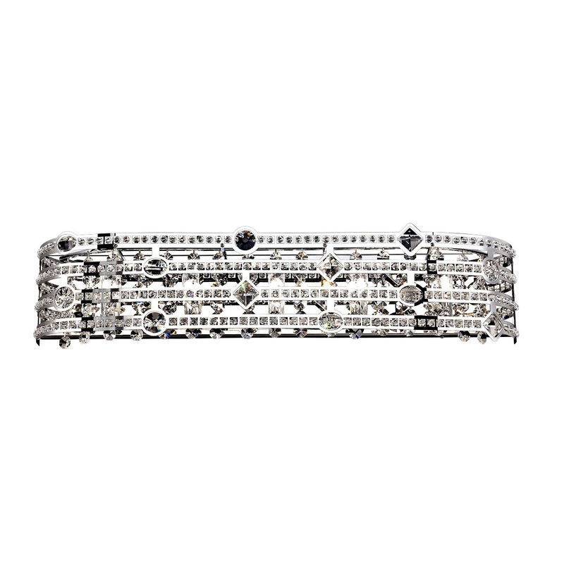 Mica Five Light Bathbar in Chrome