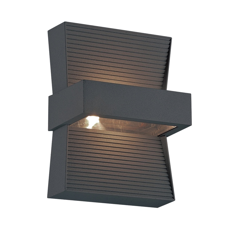Mill LED Outdoor Wall Mount in Graphite Grey