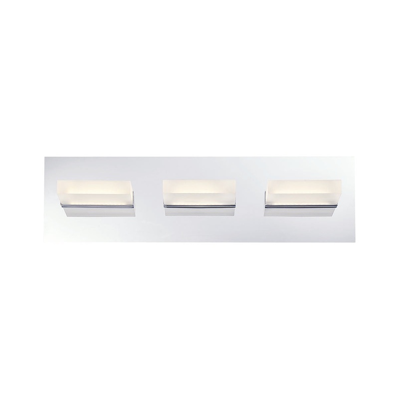 Olson LED Bathbar in Chrome