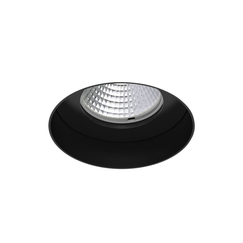 One Light Downlight in Black