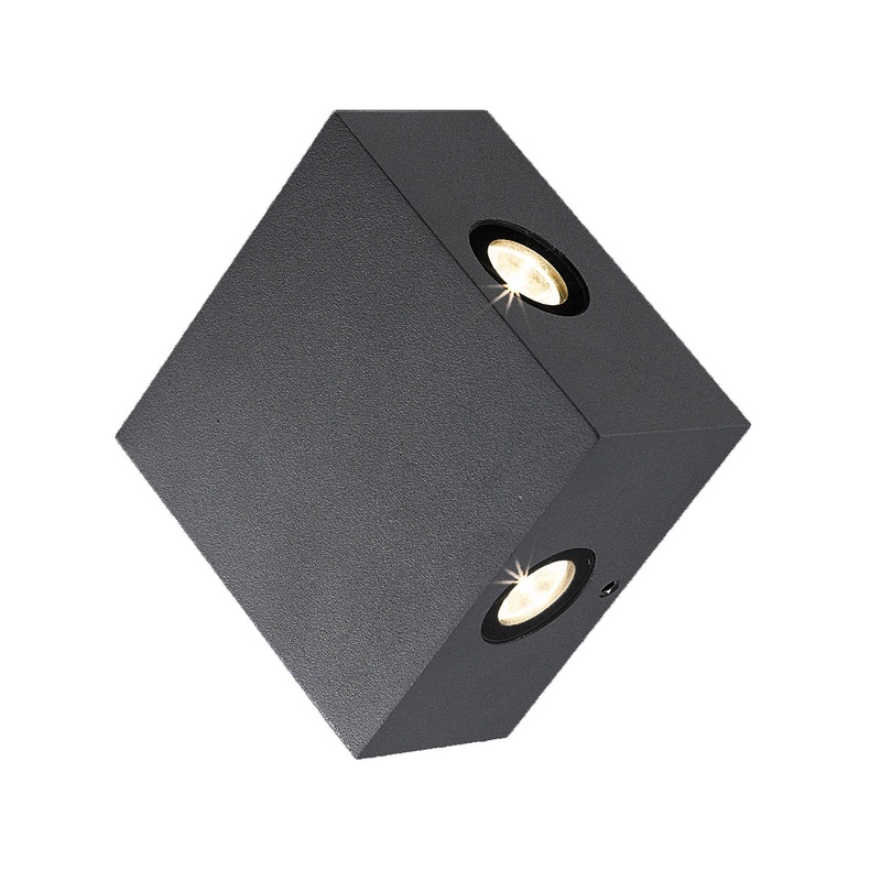 Pike LED Outdoor Wall Mount in Graphite Grey