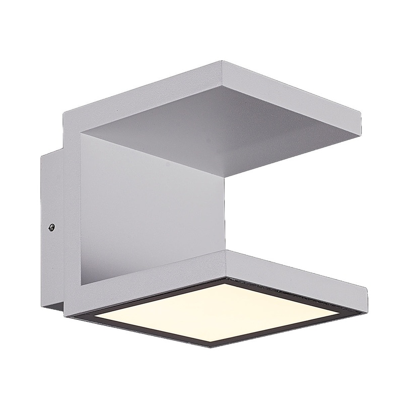 Rail LED Outdoor Wall Mount in Marine Grey