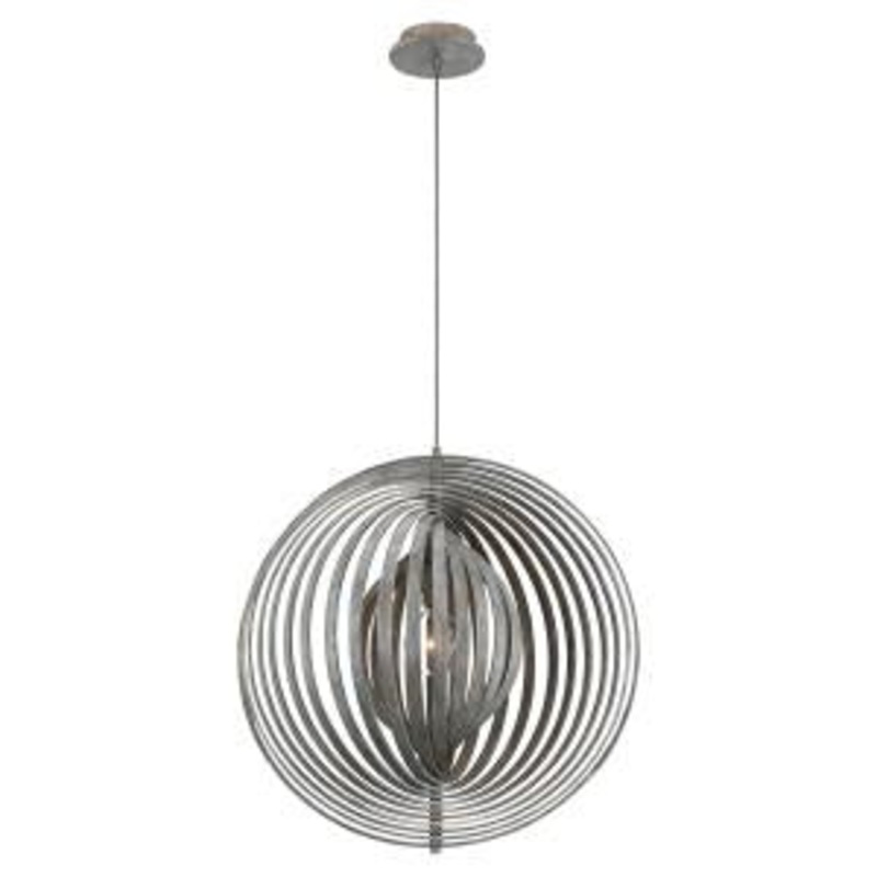 Abruzzo One Light Pendant in Weathered Grey