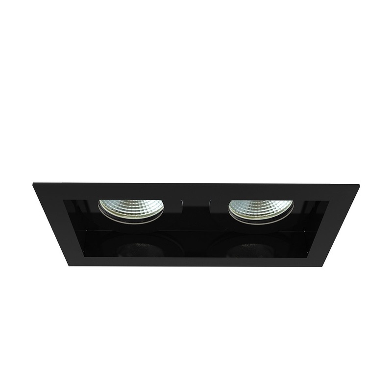 Amigo Two Light Downlight in Black