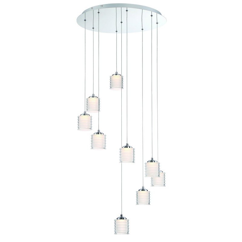Ancona LED Chandelier in Chrome