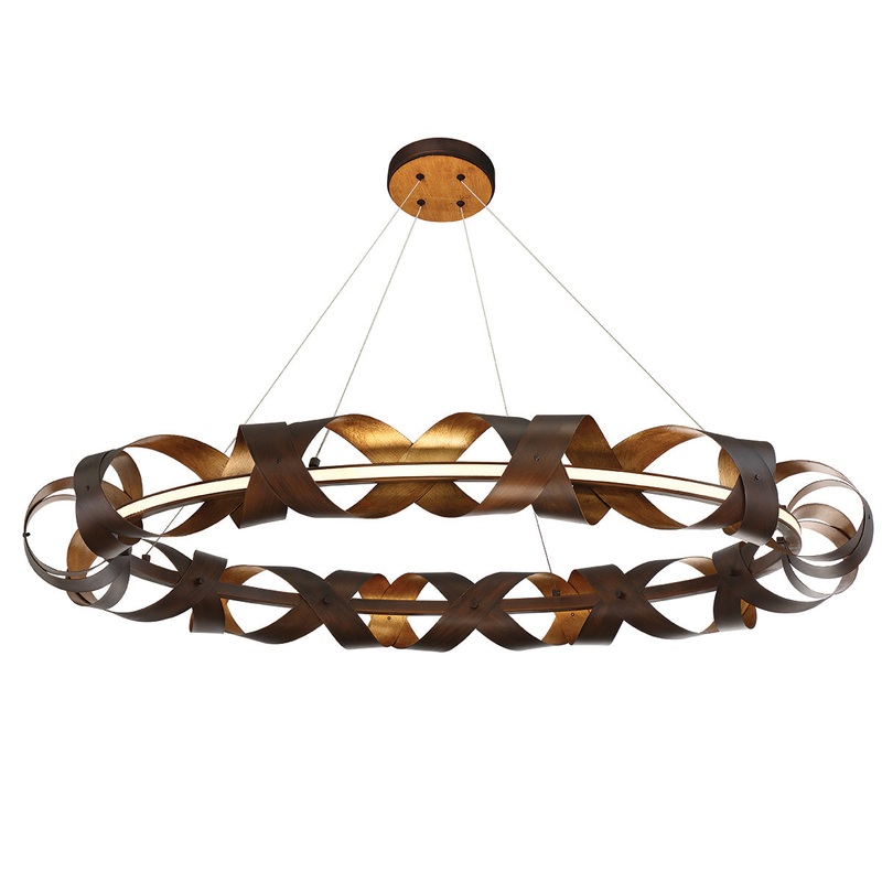 Banderia LED Chandelier in Bronze