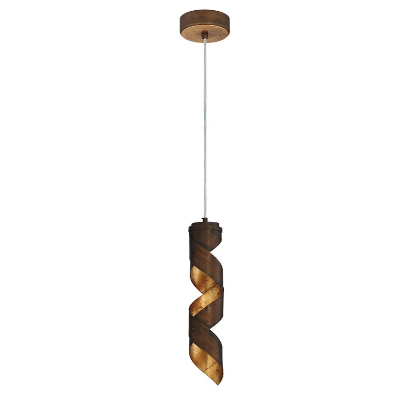 Banderia LED Pendant in Bronze