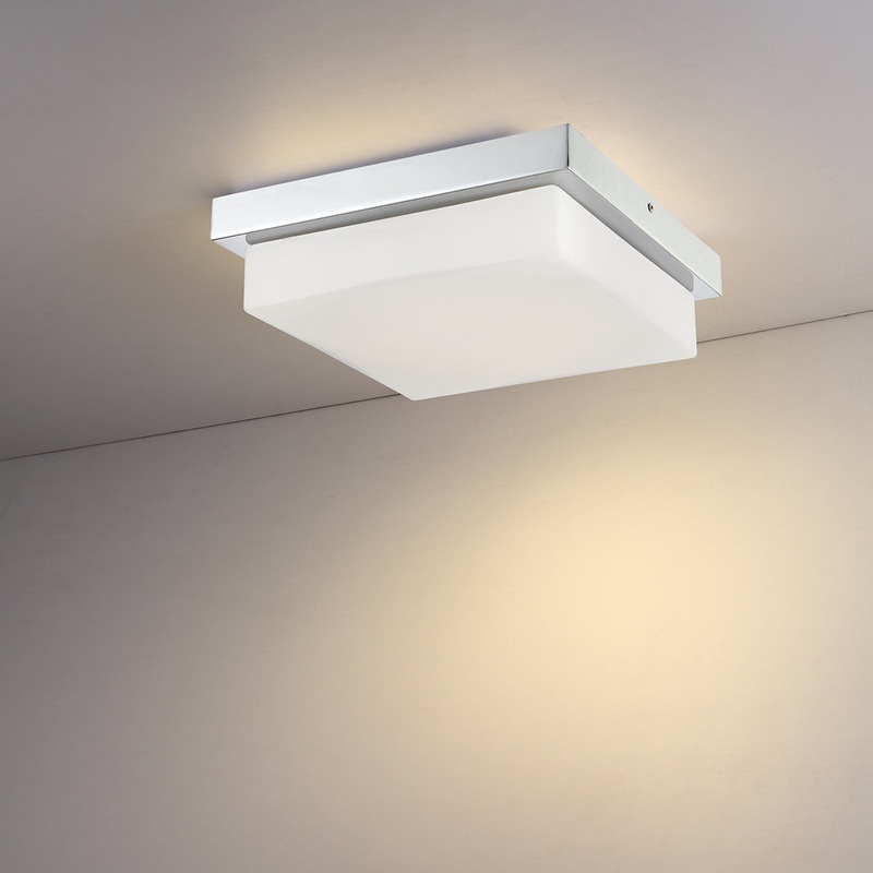 Barlow LED Flush Mount in Chrome