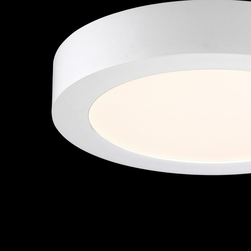 Brant LED Flush Mount in White