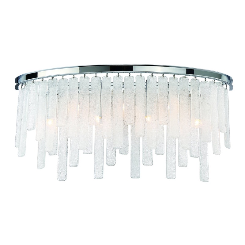 Candice Seven Light Bathbar in Chrome