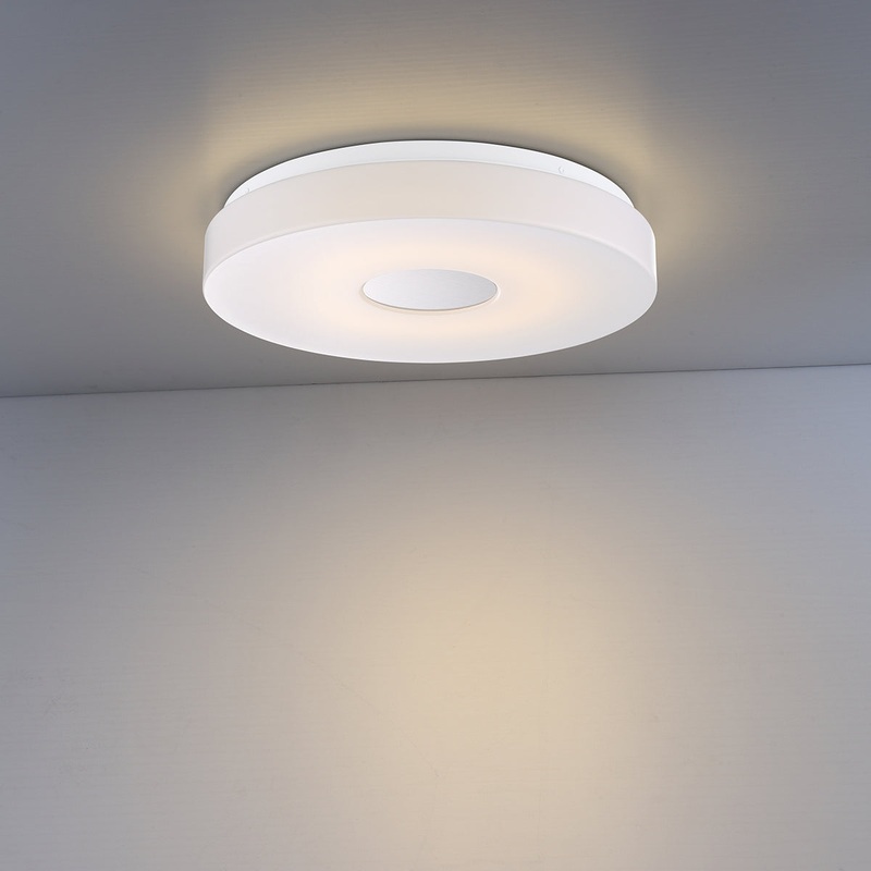 Circo LED Flush Mount in White