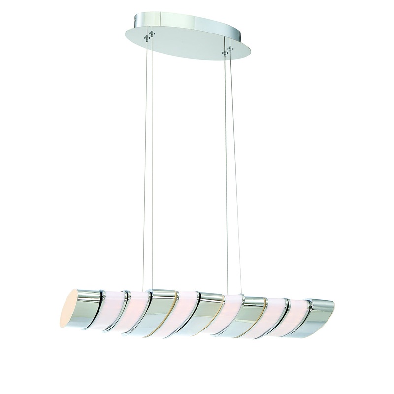 Gabriel LED Pendant in Chrome